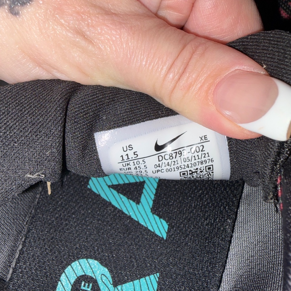 Nike Pegasus Trail 3 GTX 'Black Bright Crimson' - Picture 5 of 6